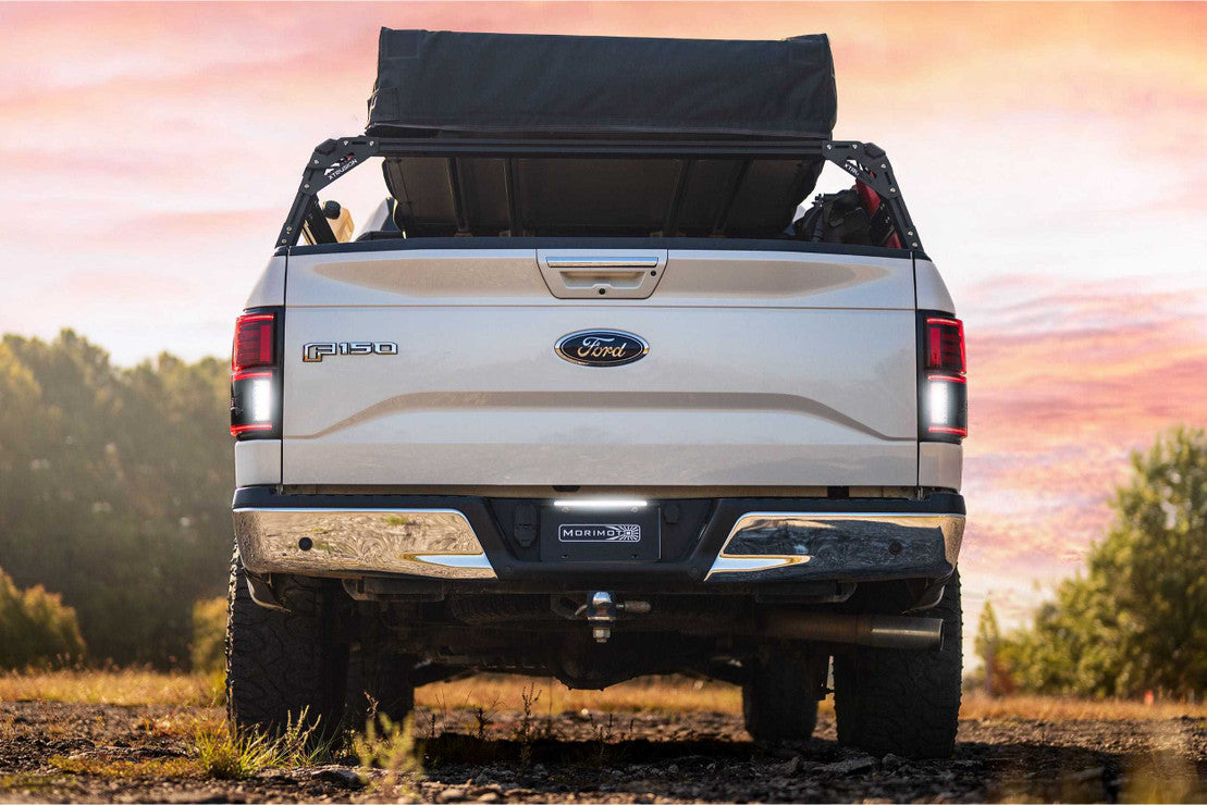 2015-2020 Ford F-150 & Raptor Red/Smoked Full LED Tail Lights - Fits all models LED headlight kit AutoLEDTech Oracle Lighting Trendz Flow Series RGBHaloKits OneUpLighting Morimoto