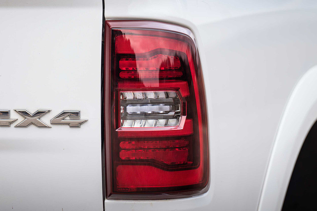 2009-2018 Dodge Ram Red/Smoked LED Tail Lights - Fits all models LED headlight kit AutoLEDTech Oracle Lighting Trendz Flow Series RGBHaloKits OneUpLighting Morimoto
