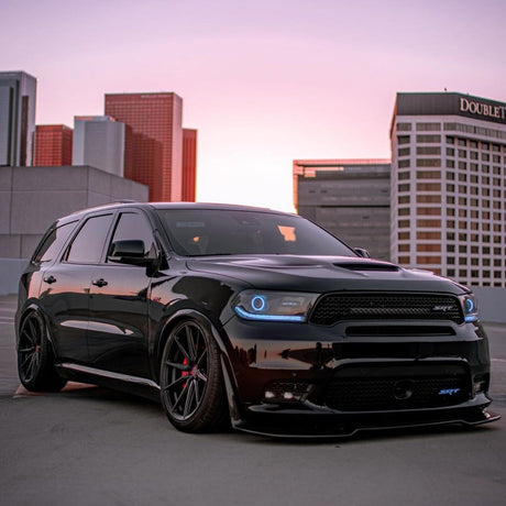 2014-2020 Dodge Durango RGBW Flow Series LED DRL Boards LED headlight kit AutoLEDTech Oracle Lighting Trendz Flow Series RGBHaloKits OneUpLighting Morimoto