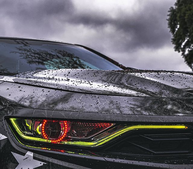 2019-2023 Chevrolet Camaro LT RS SS RGBW LED DRL Prebuilt Headlights & Fog Lights (Color-Changing) LED headlight kit AutoLEDTech Oracle Lighting Trendz Flow Series RGBHaloKits OneUpLighting Morimoto