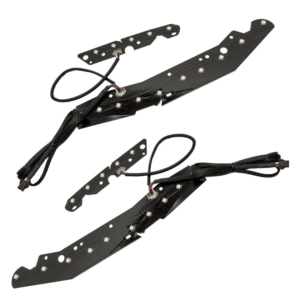 2013-2018 Dodge Ram 1500 2500 Color-Chasing/RGBW +A LED DRL Boards LED headlight kit AutoLEDTech Oracle Lighting Trendz Flow Series RGBHaloKits OneUpLighting Morimoto