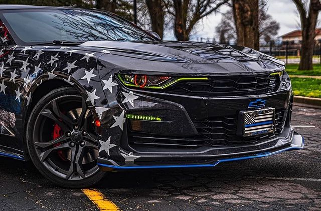 2019-2023 Chevrolet Camaro LT RS SS RGBW LED DRL Prebuilt Headlights & Fog Lights (Color-Changing) LED headlight kit AutoLEDTech Oracle Lighting Trendz Flow Series RGBHaloKits OneUpLighting Morimoto