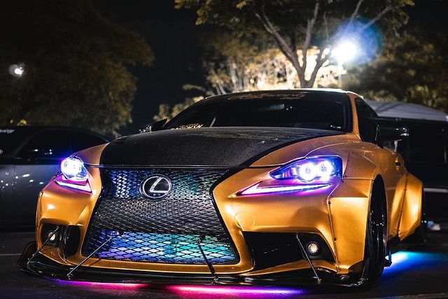 2014-2020 Lexus IS RGBW Color-Chasing LED DRL Boards LED headlight kit AutoLEDTech Oracle Lighting Trendz Flow Series RGBHaloKits OneUpLighting Morimoto