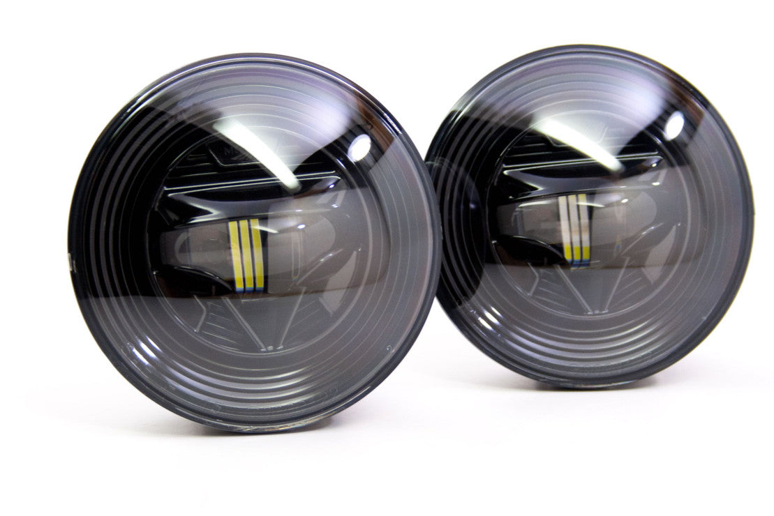 2007-2014 GMC Yukon LED DRL Projector Replacement Headlights LED headlight kit AutoLEDTech Oracle Lighting Trendz Flow Series RGBHaloKits OneUpLighting Morimoto