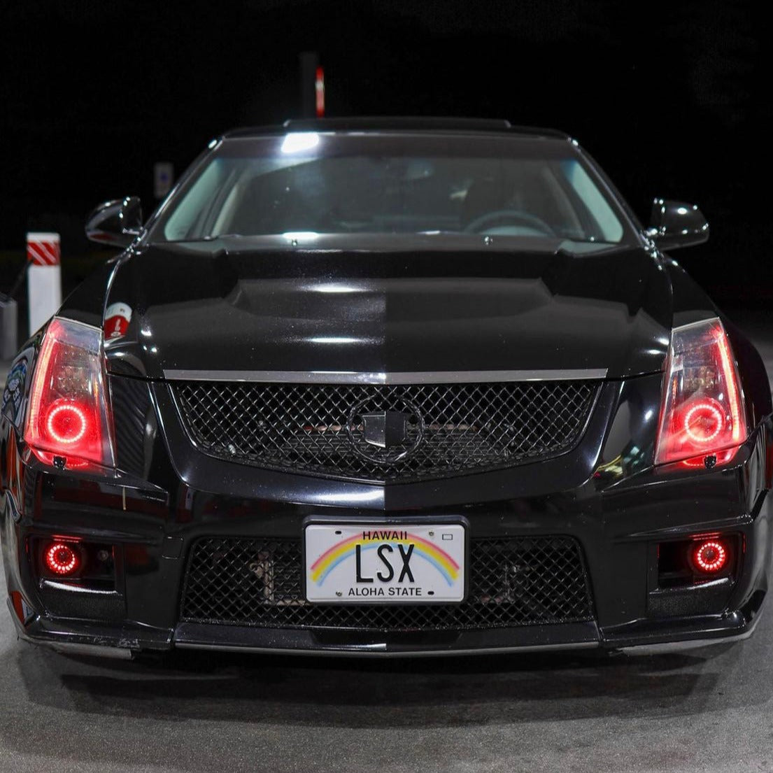2008-2015 Cadillac CTS & CTS-V RGBW Color-Chasing LED Halo DRL Headlights LED headlight kit AutoLEDTech Oracle Lighting Trendz Flow Series RGBHaloKits OneUpLighting Morimoto