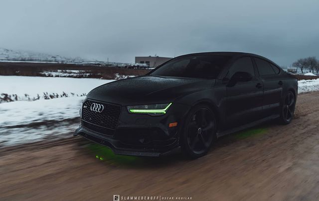 2012-2015 Audi A7/S7/RS7 RGBW Color-Chasing DRL Tube Kit LED headlight kit AutoLEDTech Oracle Lighting Trendz Flow Series RGBHaloKits OneUpLighting Morimoto
