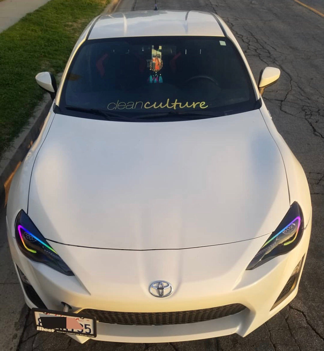 2012-2020 Toyota 86 GT86 RGBW Color-Chasing Spec-D LED Halo DRL Headlights LED headlight kit AutoLEDTech Oracle Lighting Trendz Flow Series RGBHaloKits OneUpLighting Morimoto
