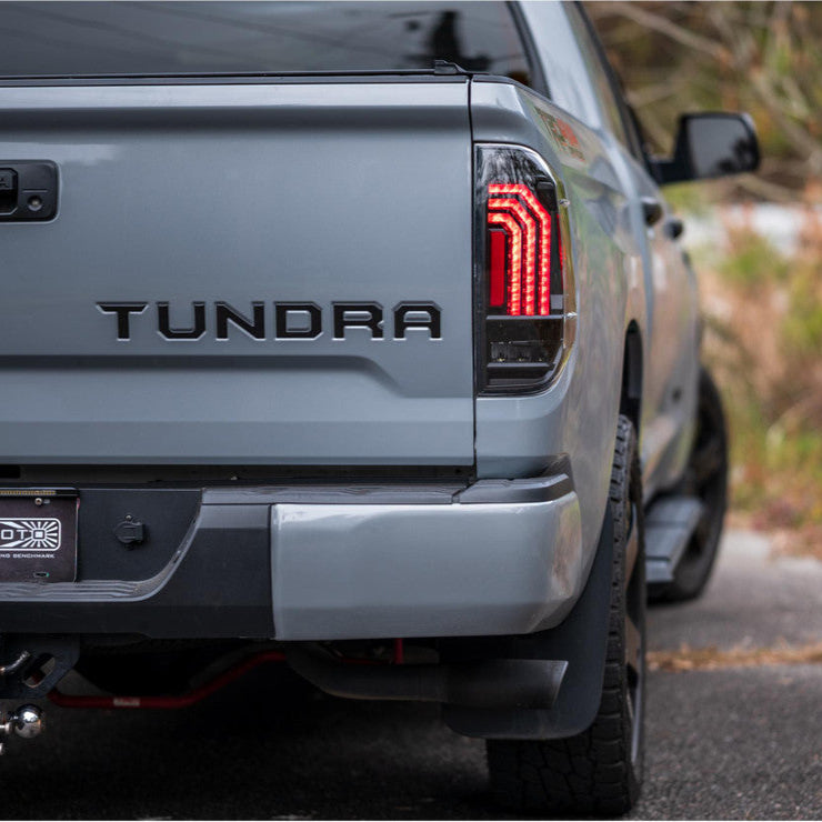 2014-2021 Toyota Tundra Red/Smoked XB LED Tail Lights - AutoLEDTech.com