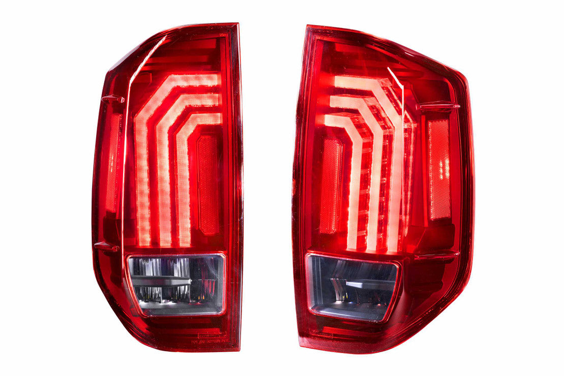 2014-2021 Toyota Tundra Red/Smoked XB LED Tail Lights - AutoLEDTech.com