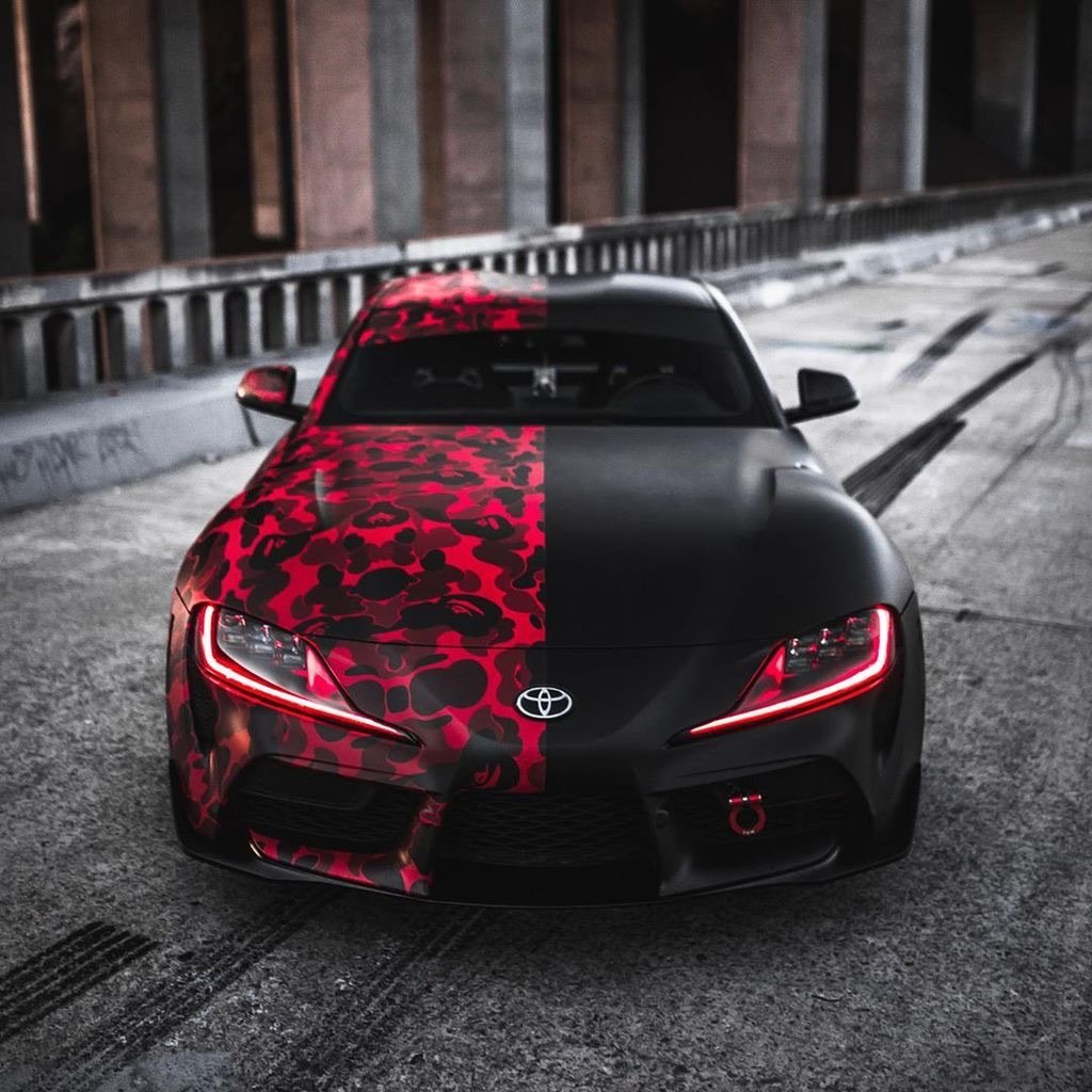 2019-2022 Toyota Supra GR MK5 RGBW +A LED DRL Boards LED headlight kit AutoLEDTech Oracle Lighting Trendz Flow Series RGBHaloKits OneUpLighting Morimoto