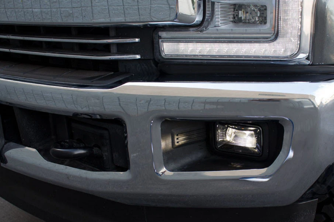 2020-2022 Ford Super Duty F-250/F-350 Amber LED DRL Projector Replacement Headlights LED headlight kit AutoLEDTech Oracle Lighting Trendz Flow Series RGBHaloKits OneUpLighting Morimoto