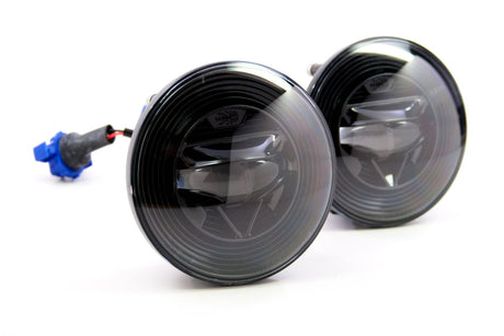 2014-2019 GMC Sierra 1500 2500 HD LED DRL Projector Replacement Headlights LED headlight kit AutoLEDTech Oracle Lighting Trendz Flow Series RGBHaloKits OneUpLighting Morimoto