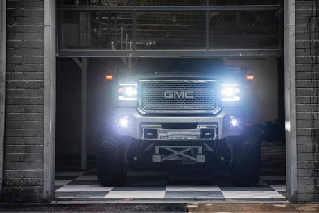2007-2014 GMC Yukon LED DRL Projector Replacement Headlights LED headlight kit AutoLEDTech Oracle Lighting Trendz Flow Series RGBHaloKits OneUpLighting Morimoto