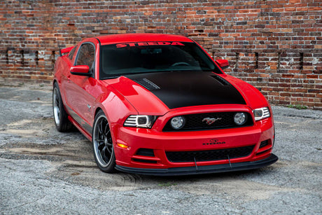 2010-2014 Ford Mustang LED DRL Projector Replacement Headlights LED headlight kit AutoLEDTech Oracle Lighting Trendz Flow Series RGBHaloKits OneUpLighting Morimoto
