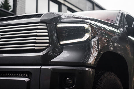 2014-2021 Toyota Tundra LED DRL Projector Replacement Headlights V2 LED headlight kit AutoLEDTech Oracle Lighting Trendz Flow Series RGBHaloKits OneUpLighting Morimoto