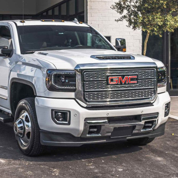 2014-2019 GMC Sierra 1500 2500 HD LED DRL Projector Replacement Headlights LED headlight kit AutoLEDTech Oracle Lighting Trendz Flow Series RGBHaloKits OneUpLighting Morimoto