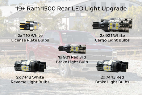 2019-2023 Ram 1500 LED DRL Projector Replacement Headlights LED headlight kit AutoLEDTech Oracle Lighting Trendz Flow Series RGBHaloKits OneUpLighting Morimoto