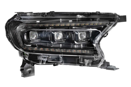 2019-2022 Ford Ranger LED DRL Projector Replacement Headlights LED headlight kit AutoLEDTech Oracle Lighting Trendz Flow Series RGBHaloKits OneUpLighting Morimoto