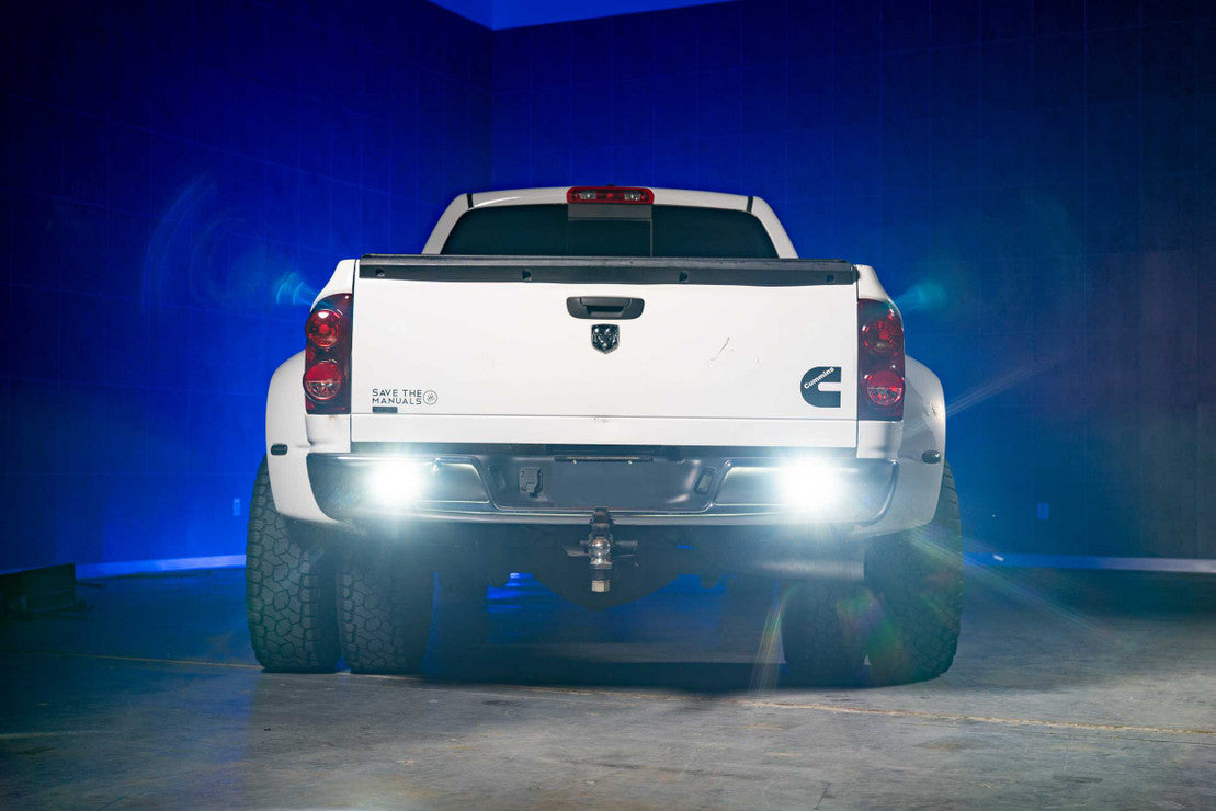 Universal Flush Mount 4Banger LED Fog Light Pods LED headlight kit AutoLEDTech Oracle Lighting Trendz Flow Series RGBHaloKits OneUpLighting Morimoto