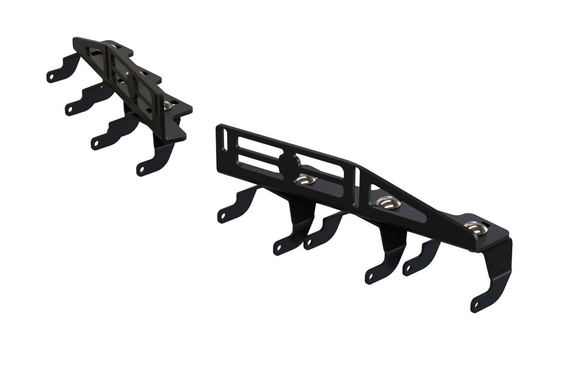 2017-2020 Ford Raptor 4Banger LED Fog Lights Pods + Bracket Assembly Kit LED headlight kit AutoLEDTech Oracle Lighting Trendz Flow Series RGBHaloKits OneUpLighting Morimoto