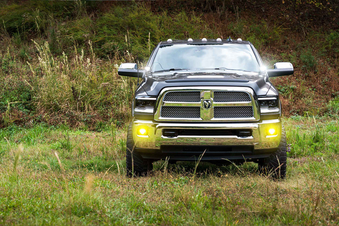2009-2012 Dodge Ram 1500 4Banger LED Fog Light Pod Assemblies LED headlight kit AutoLEDTech Oracle Lighting Trendz Flow Series RGBHaloKits OneUpLighting Morimoto