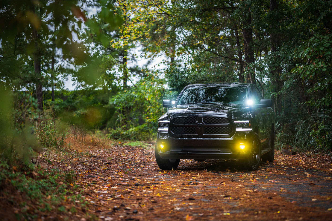 2013-2018 Dodge Ram 1500 4Banger LED Fog Light Pod Assemblies LED headlight kit AutoLEDTech Oracle Lighting Trendz Flow Series RGBHaloKits OneUpLighting Morimoto