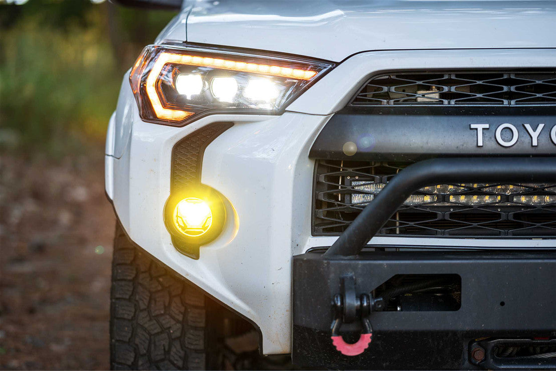 2007-2013 Toyota Tundra 4Banger LED Fog Light Pod Assemblies LED headlight kit AutoLEDTech Oracle Lighting Trendz Flow Series RGBHaloKits OneUpLighting Morimoto
