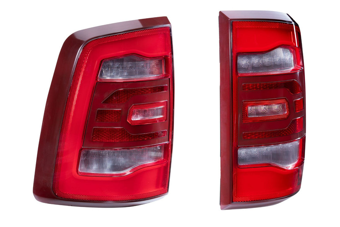 2009-2018 Dodge Ram 1500 2500 HD LED DRL Tri-Beam Projector Facelift Headlights LED headlight kit AutoLEDTech Oracle Lighting Trendz Flow Series RGBHaloKits OneUpLighting Morimoto