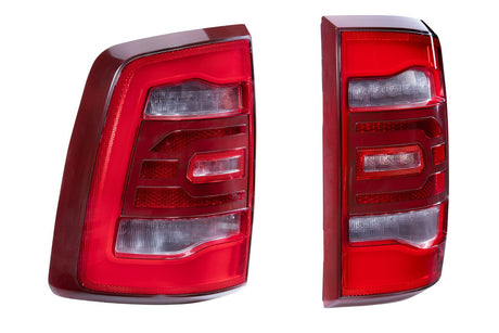 2009-2018 Dodge Ram 1500 2500 HD LED DRL Tri-Beam Projector Facelift Headlights LED headlight kit AutoLEDTech Oracle Lighting Trendz Flow Series RGBHaloKits OneUpLighting Morimoto