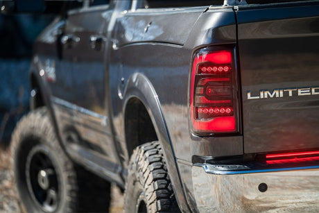 2009-2018 Dodge Ram 1500 2500 HD LED DRL Tri-Beam Projector Facelift Headlights LED headlight kit AutoLEDTech Oracle Lighting Trendz Flow Series RGBHaloKits OneUpLighting Morimoto