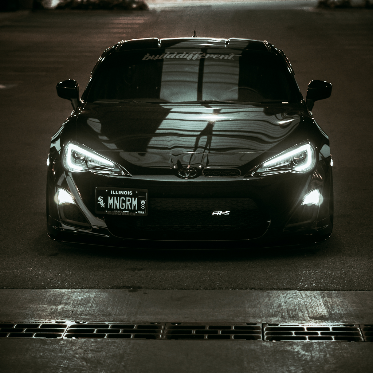 2013-2023+ Scion FRS RGB Flow Series LED Badge Emblem Logo LED headlight kit AutoLEDTech Oracle Lighting Trendz Flow Series RGBHaloKits OneUpLighting Morimoto