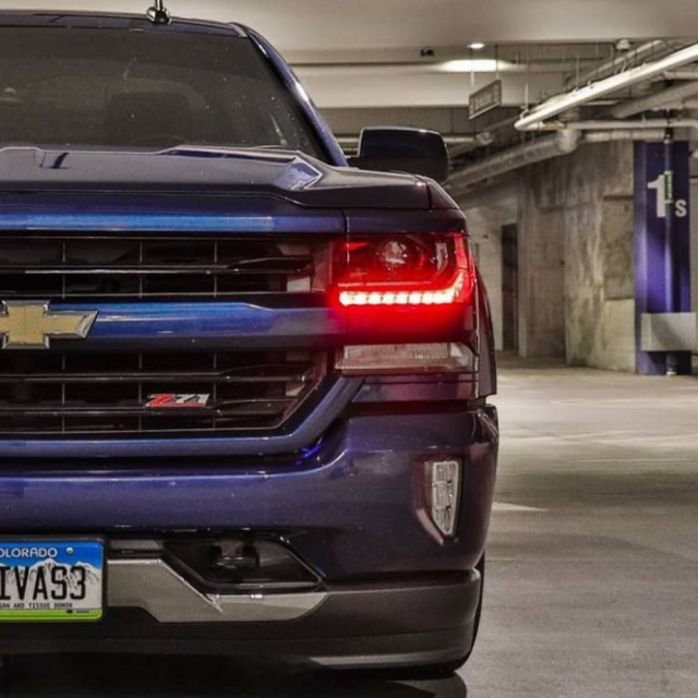 2016-2018 Chevrolet Silverado RGBW Color-Chasing LED DRL Boards LED headlight kit AutoLEDTech Oracle Lighting Trendz Flow Series RGBHaloKits OneUpLighting Morimoto