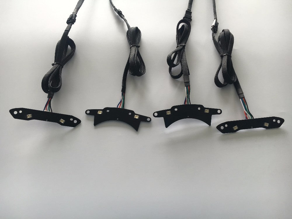 2015-2023 Dodge Challenger RGBW +A LED DRL Replacement Boards LED headlight kit AutoLEDTech Oracle Lighting Trendz Flow Series RGBHaloKits OneUpLighting Morimoto