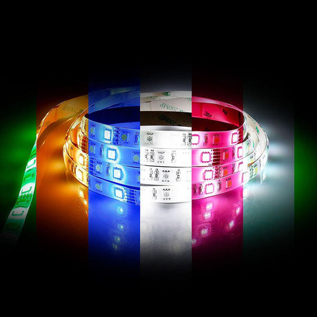 16.4' LED Strip Rolls (White, RGB, RGBW, Flow Series) LED headlight kit AutoLEDTech Oracle Lighting Trendz Flow Series RGBHaloKits OneUpLighting Morimoto