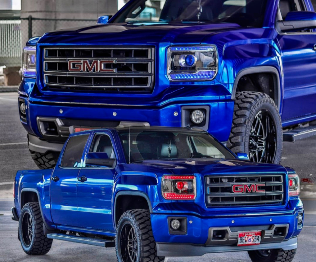 2014-2019 GMC Sierra RGBW LED DRL Boards LED headlight kit AutoLEDTech Oracle Lighting Trendz Flow Series RGBHaloKits OneUpLighting Morimoto