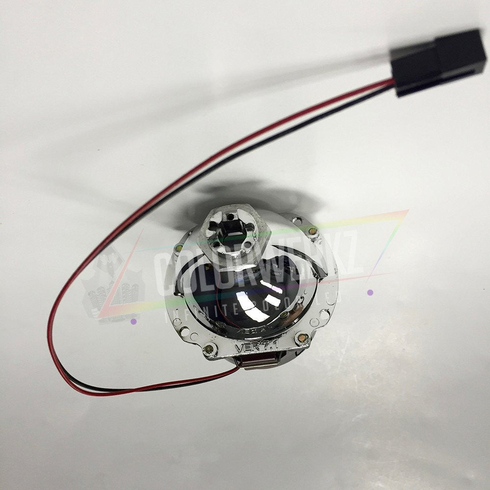 H1 7.1 Projector Housings LED headlight kit AutoLEDTech Oracle Lighting Trendz Flow Series RGBHaloKits OneUpLighting Morimoto