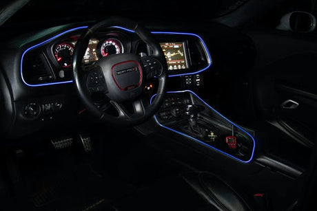RGB LED Color-Changing Interior Dash Trim Lighting Tube Kit LED headlight kit AutoLEDTech Oracle Lighting Trendz Flow Series RGBHaloKits OneUpLighting Morimoto