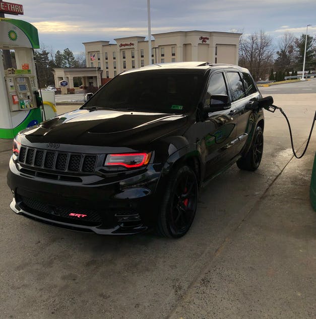 2011-2021 Jeep Grand Cherokee WK2 RGBW Color-Chasing LED DRL Replacement Headlights - Halogen to LED DRL HID Conversion LED headlight kit AutoLEDTech Oracle Lighting Trendz Flow Series RGBHaloKits OneUpLighting Morimoto