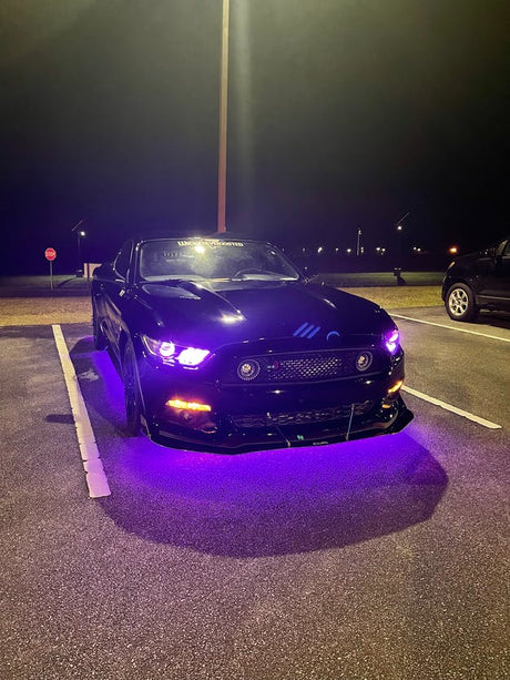 6-Piece Flexible RGBW Color-Chasing LED Symmetrical Underbody Underglow Lights Kit LED headlight kit AutoLEDTech Oracle Lighting Trendz Flow Series RGBHaloKits OneUpLighting Morimoto