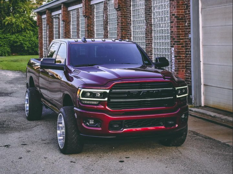 2019-2023 Ram 2500 3500 Laramie LED Grill Accent Lights Kit LED headlight kit AutoLEDTech Oracle Lighting Trendz Flow Series RGBHaloKits OneUpLighting Morimoto