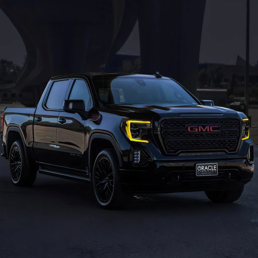 2019-2022 GMC Sierra 1500 RGBW Color Changing LED DRL Boards - AutoLEDTech.com