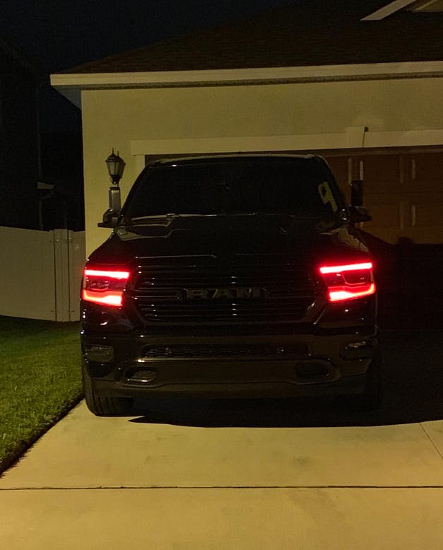 2019-2023 Ram 1500 Truck RGBW +A LED DRL Boards (Laramie Rebel Big Horn) LED headlight kit AutoLEDTech Oracle Lighting Trendz Flow Series RGBHaloKits OneUpLighting Morimoto