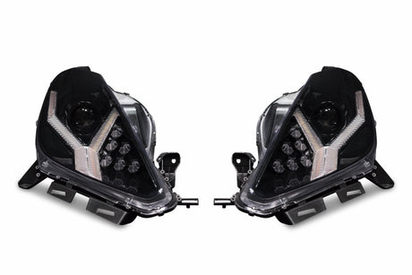 2014-2019 Chevrolet C7 Corvette LED DRL Projector Headlights - Aventador Style LED headlight kit AutoLEDTech Oracle Lighting Trendz Flow Series RGBHaloKits OneUpLighting Morimoto