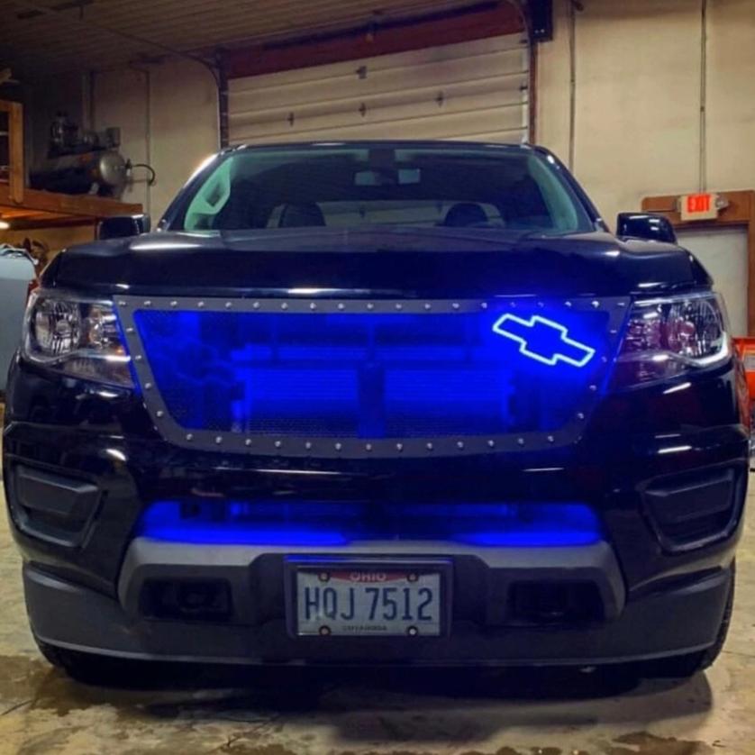 Chevy Bowtie RGBW LED Emblem Logo Badge (RGBW | Flow Series) LED headlight kit AutoLEDTech Oracle Lighting Trendz Flow Series RGBHaloKits OneUpLighting Morimoto