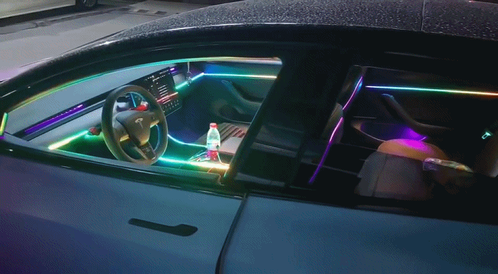 Flow Series LED Interior Dash Trim Ambient Lighting + Footwell Lighting Kit - AutoLEDTech.com
