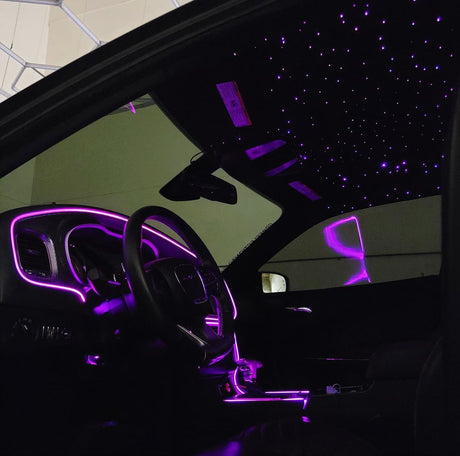 RGB LED Color-Changing Interior Dash Trim Lighting Tube Kit LED headlight kit AutoLEDTech Oracle Lighting Trendz Flow Series RGBHaloKits OneUpLighting Morimoto