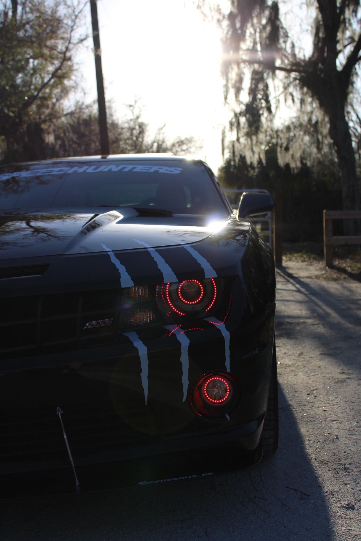 2010-2013 Chevrolet Camaro RGBW Color-Chasing LED Halo Kit LED headlight kit AutoLEDTech Oracle Lighting Trendz Flow Series RGBHaloKits OneUpLighting Morimoto
