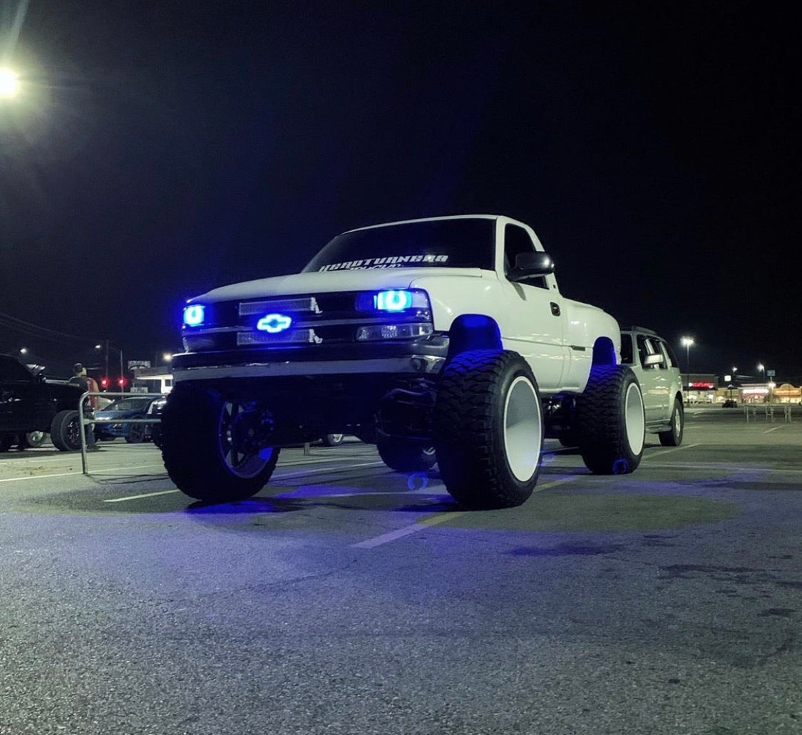 Chevy Bowtie RGBW LED Emblem Logo Badge (RGBW | Flow Series) LED headlight kit AutoLEDTech Oracle Lighting Trendz Flow Series RGBHaloKits OneUpLighting Morimoto