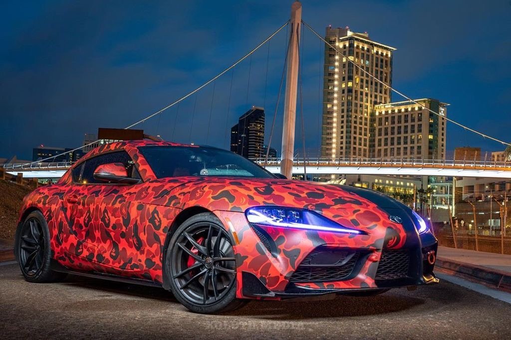 2019-2022 Toyota Supra GR MK5 RGBW +A LED DRL Boards LED headlight kit AutoLEDTech Oracle Lighting Trendz Flow Series RGBHaloKits OneUpLighting Morimoto