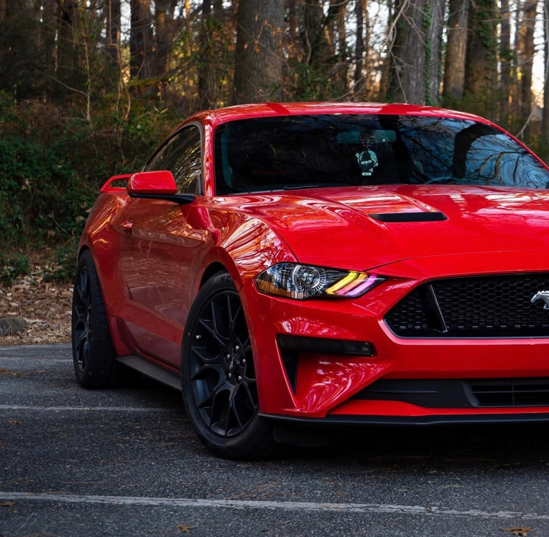 2018-2022 Ford Mustang RGBW Color-Chasing LED DRL Boards LED headlight kit AutoLEDTech Oracle Lighting Trendz Flow Series RGBHaloKits OneUpLighting Morimoto